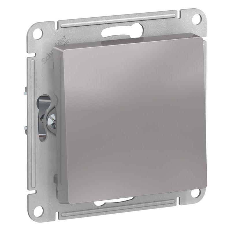 выключатель 1-кл. сп atlasdesign 10а ip20 (сх. 1) 10ax механизм алюм. se atn000311 от BTSprom.by