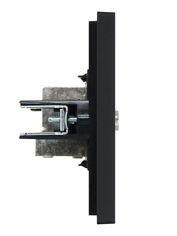  Розетка TV проходная FORTE&PIANO FP129 черн. IEK FP-A10-P-K02 фото в каталоге от BTSprom.by