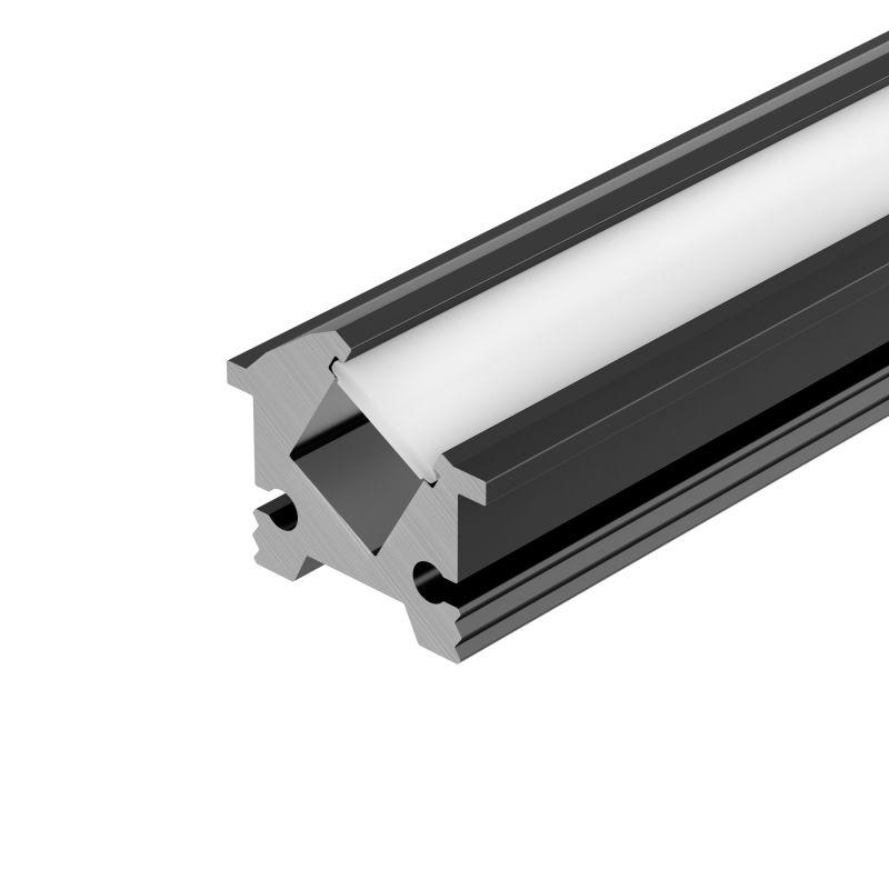 профиль sl-bevel-h12-f13-2000 anod black l2000 алюм. arlight 043749 от BTSprom.by