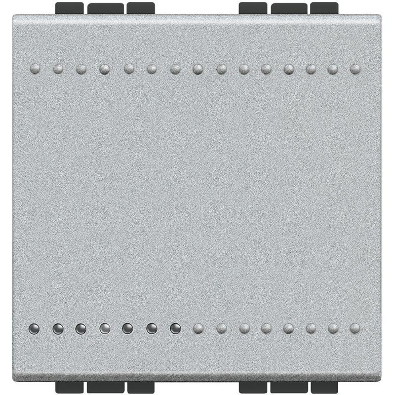 выключатель 1-кл. 2мод. сп livinglight 16а ip20 винтов. клеммы алюм. leg btc nt4001m2n от BTSprom.by