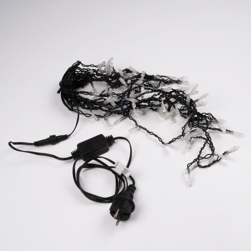 гирлянда "сосульки" rb-oic100lse-m-t-i4 100led мульти. 2м внешняя соединяемая shlights 4690601042033 от BTSprom.by