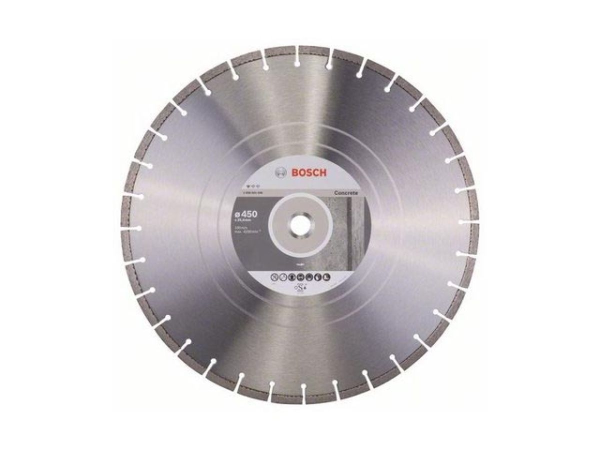 алмазный круг 450х25.4 мм по бетону standard for concrete bosch (сухая/мокрая резка) 2608602546 от BTSprom.by