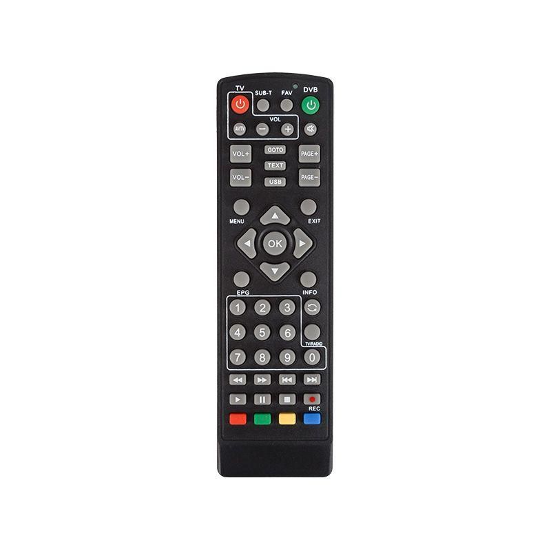 пульт универсальный для dvb-t2 с функцией упр. телевизором (rx-dvb-014) rexant 38-0014 от BTSprom.by