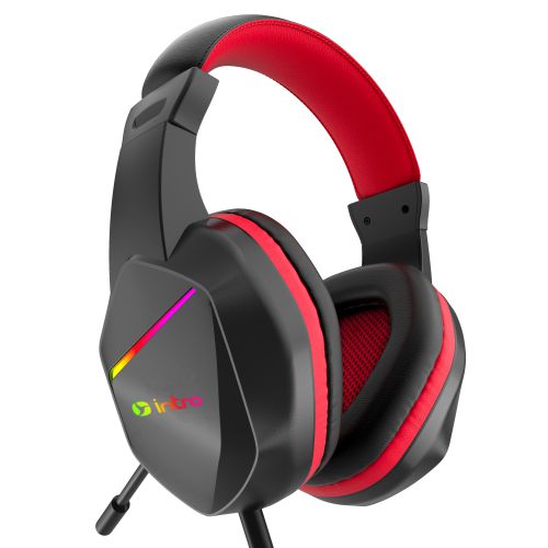  Комплект клавиатура и мышь GXZ990 игровой 1200-3600dpi + коврик + гарнитура черн. Intro Б0060195 фото в каталоге от BTSprom.by