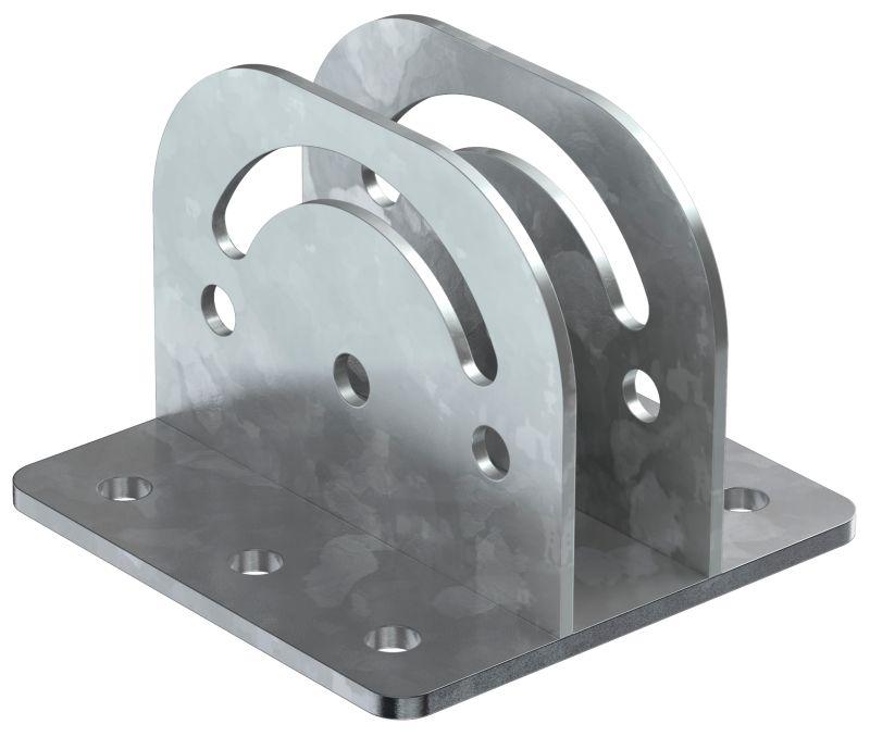 Крепление шарнирное для STRUT-профиля HDZ IEK CLM50D-HKS-150-40-HDZ от BTSprom.by