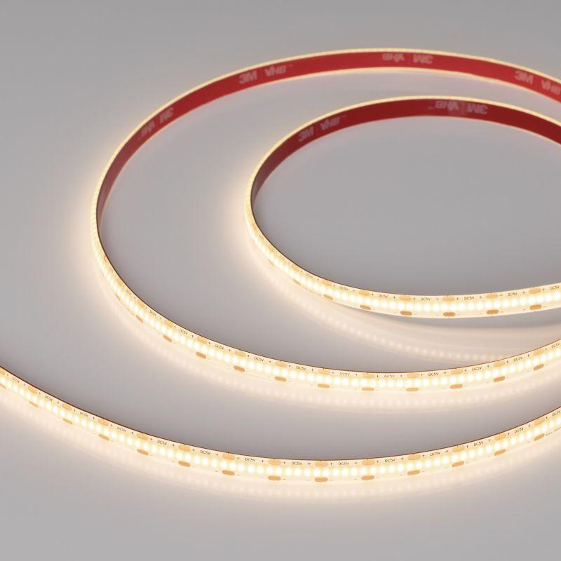 лента светодиодная cob-se-x360-8mm 5v warm 3000к 5вт/м ip65 csp герметичная (уп.5м) arlight 041709 от BTSprom.by