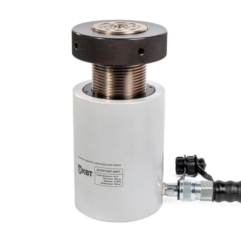  Домкрат грузовой с фиксирующей гайкой ДГ50П150Г КВТ 74340 фото в каталоге от BTSprom.by