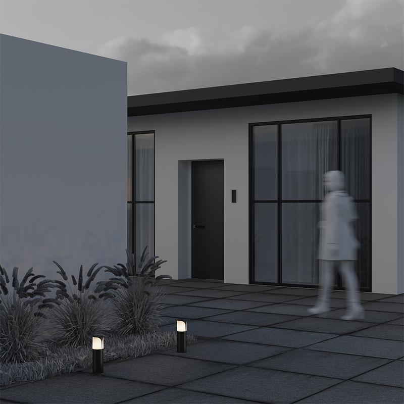  Светильник Piccadilly 1х23Вт E27 IP44 ландшафтный Maytoni O017FL-01B фото в каталоге от BTSprom.by