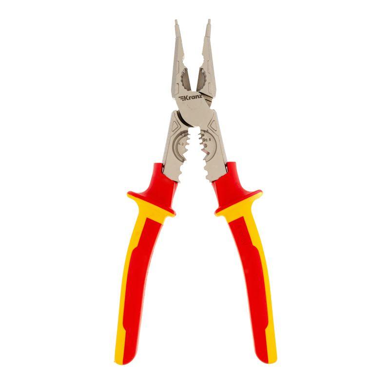  Плоскогубцы многофункциональные диэлектрические 238мм со съемником Kranz KR-12-4657-3 фото в каталоге от BTSprom.by