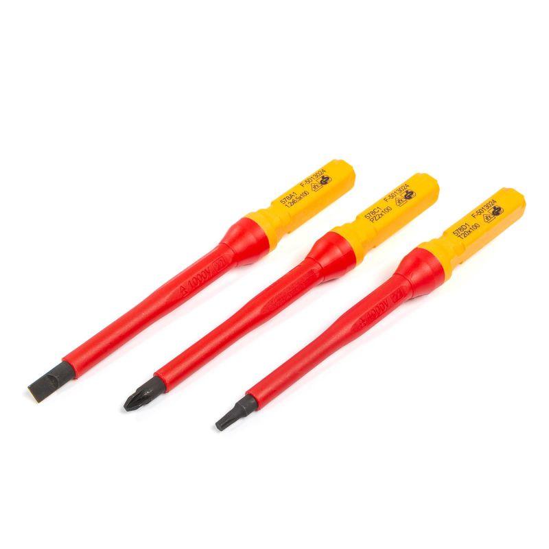  Набор отверток диэлектрических "Профи" НИО-4412-Т КВТ 87128 фото в каталоге от BTSprom.by