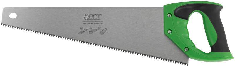 ножовка по дереву крупный каленый зуб 5 tpi 2d заточка пластиковая прорезиненная ручка 400мм fit 40421 от BTSprom.by