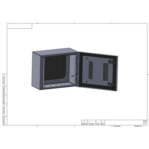  Корпус ЩМП-25.30.15 250х300х150 IP54 У2 OPTIMA c.2.3.1_5 метал. Эра Б0061589 фото в каталоге от BTSprom.by