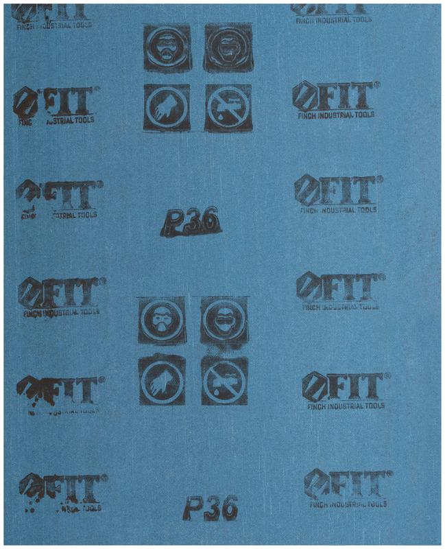  Лист шлифовальный на тканевой основе алюм./оксидный абразивный слой 230х280мм (уп.10шт) Р 36 FIT 38003 фото в каталоге от BTSprom.by