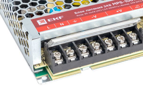  Блок питания 24В MPS-100W-24 PROxima EKF mps-100w-24 фото в каталоге от BTSprom.by