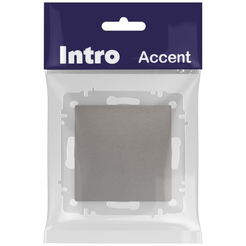  Выключатель 1-кл. СП Accent 6-101-09 10А IP20 250В AL/CU титан Intro Б0063440 фото в каталоге от BTSprom.by