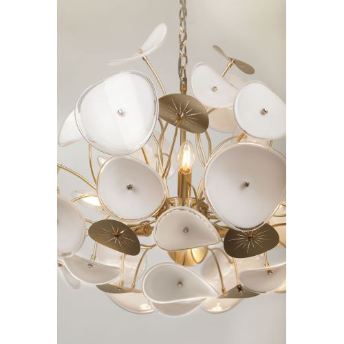  Люстра Albertina 4124-306 40Вт 6хE14 дизайн Rivoli Б0068116 фото в каталоге от BTSprom.by