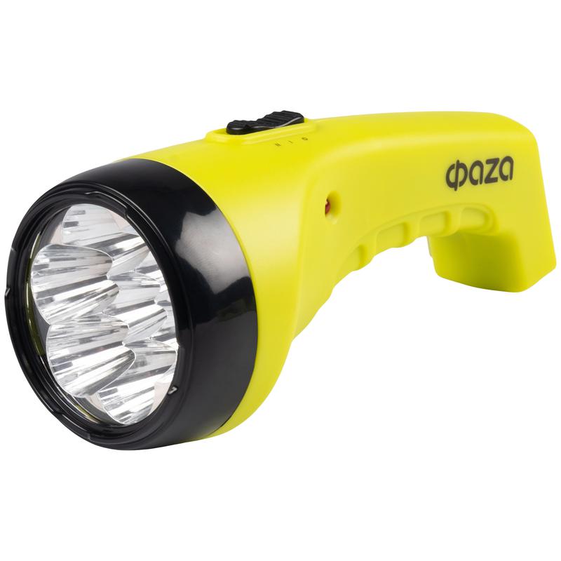 фонарь аккумуляторный ручной accuf2-l07-gn 7led аккум. 4в 0.4а.ч 25проц. (10ч)/100проц. (2.5ч) зел. фаzа 2857873 от BTSprom.by