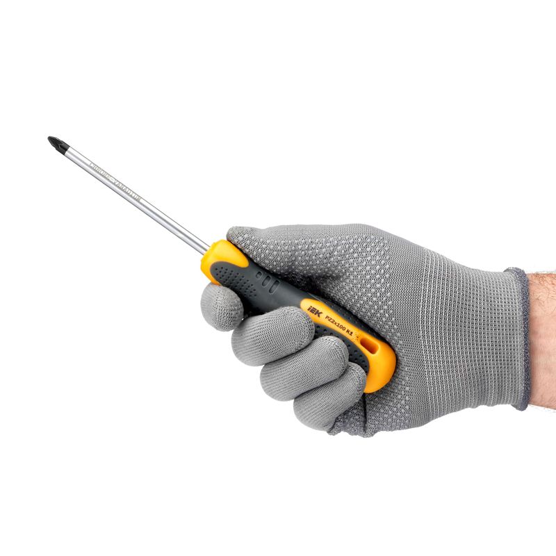  Отвертка крестовая PZ2х100 K1 ARMA2L 3 IEK A2L3-SC10-K1-PZ-20-100 фото в каталоге от BTSprom.by