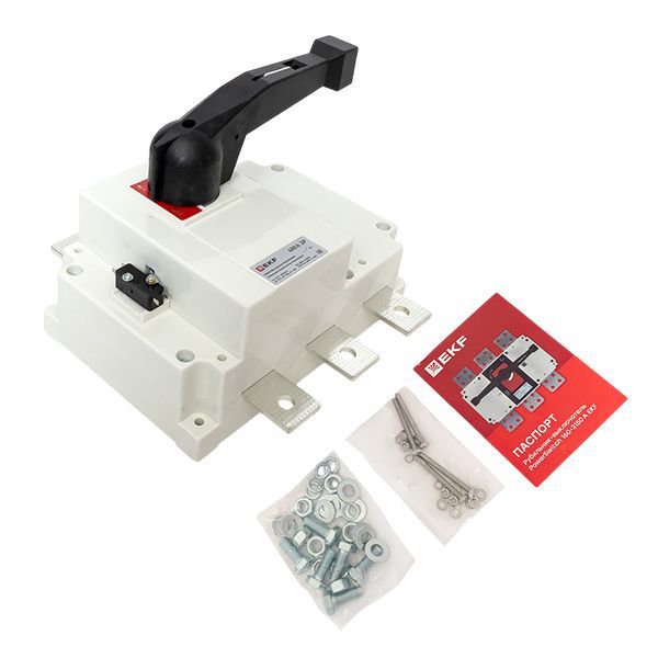  Рубильник-выключатель 3п 400А с рукояткой управления для прямой установки PowerSwitch PROxima EKF psds-400-3 фото в каталоге от BTSprom.by