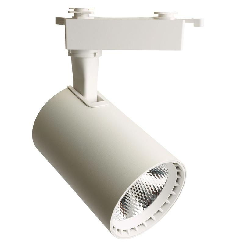 светильник светодиодный трековый на шинопровод 18вт 1440лм 4000к 35град. бел. al141 со встроенным драйвером feron 48712 от BTSprom.by