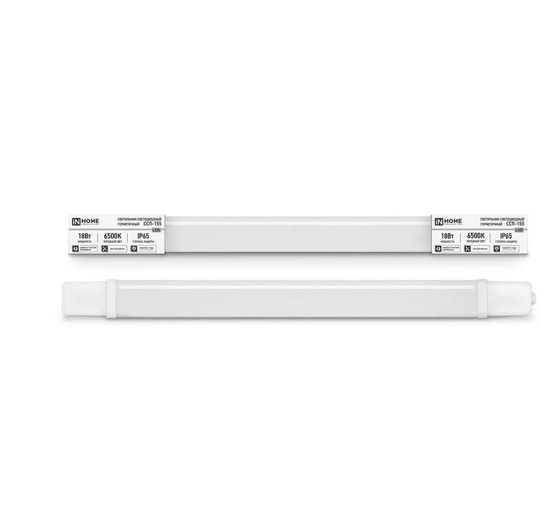 светильник светодиодный герметичный ссп-155 18вт 230в 6500к 1500лм 600мм ip65 in home 4690612034218 от BTSprom.by
