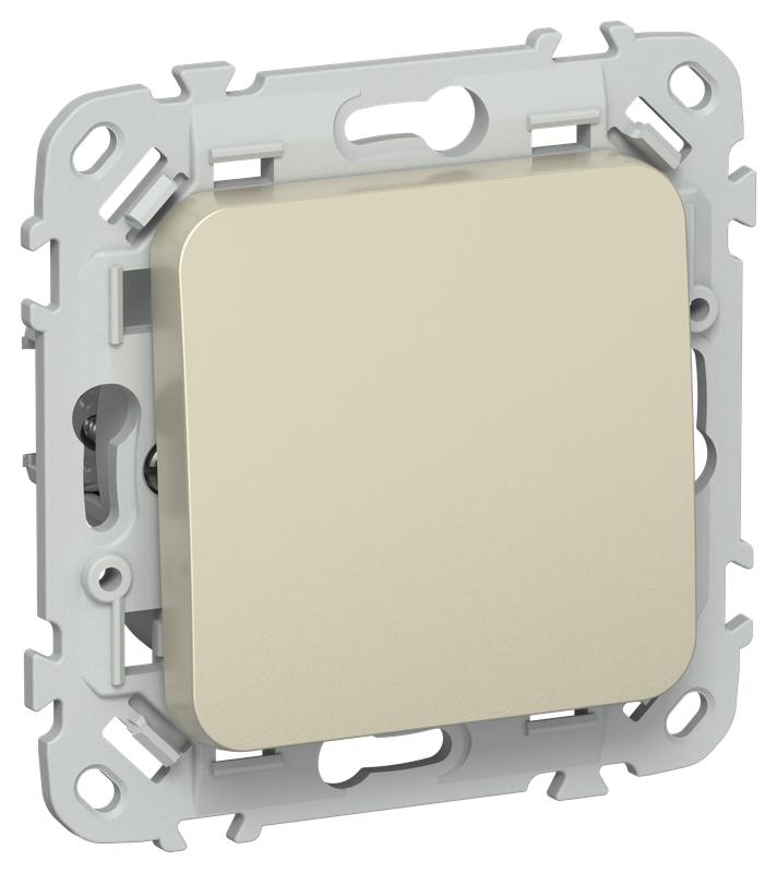 выключатель 1-кл. сп flite вс11-1-0-флш 10а механизм шампань iek fi-v10-0-10-1-k37 от BTSprom.by