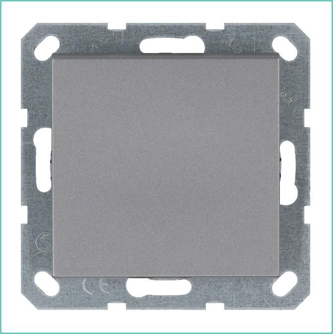 выключатель 1-кл. 10а ip20 механизм алюм. jasmart g3011s от BTSprom.by