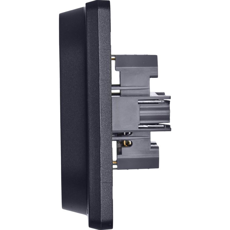  Розетка Inspiria 16А 250В 2х2P+E немецк. стандарт антрацит IEK 673753 фото в каталоге от BTSprom.by