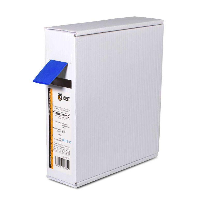 трубка термоусадочная в евро боксе t-box 4/2 син. (уп.10м) квт 65596 от BTSprom.by