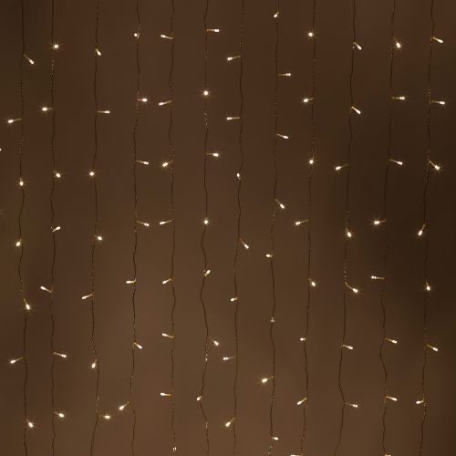  Гирлянда ENIG - 320W дождь/занавес 3х2м 320 LED тепл. бел. 8 режимов 220В IP20 Эра Б0051872 фото в каталоге от BTSprom.by