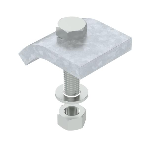 комплект фиксатора угловой h15 m12х50 гор. цинк kws 15 ft (уп.2шт) obo 6355234 от BTSprom.by