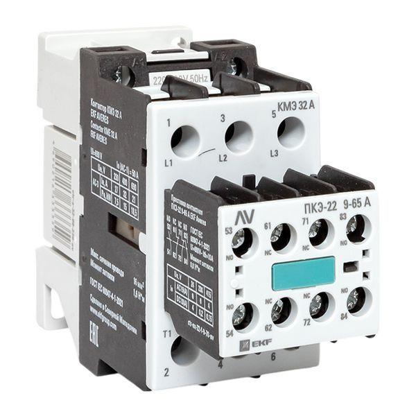 комплект кмэ 32а кат. 230в ас 2но+2нз averes ekf ctr-s-32-00-230-av-22 от BTSprom.by