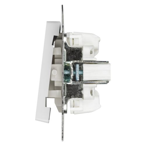  Кнопка Intro Accent 6-109-01 10А-250В IP20 СУ AL/CU бел. Intro Б0063602 фото в каталоге от BTSprom.by