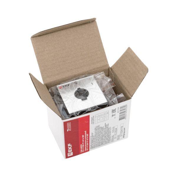  Переключатель кулачковый ПК-1-11 1П 25А "0-1" EKF pk-1-11-25 фото в каталоге от BTSprom.by