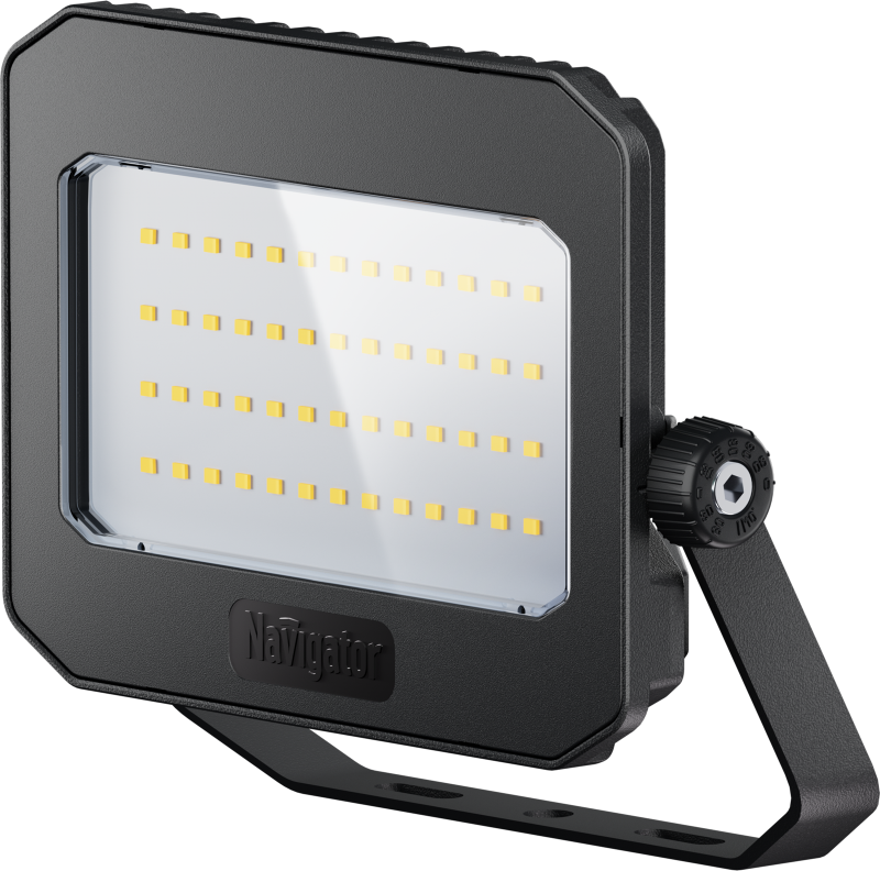 прожектор светодиодный 95 633 nfl-04-50-4k-bl-d110-led 50вт 4000к ip65 6250лм черн. navigator 95633 от BTSprom.by