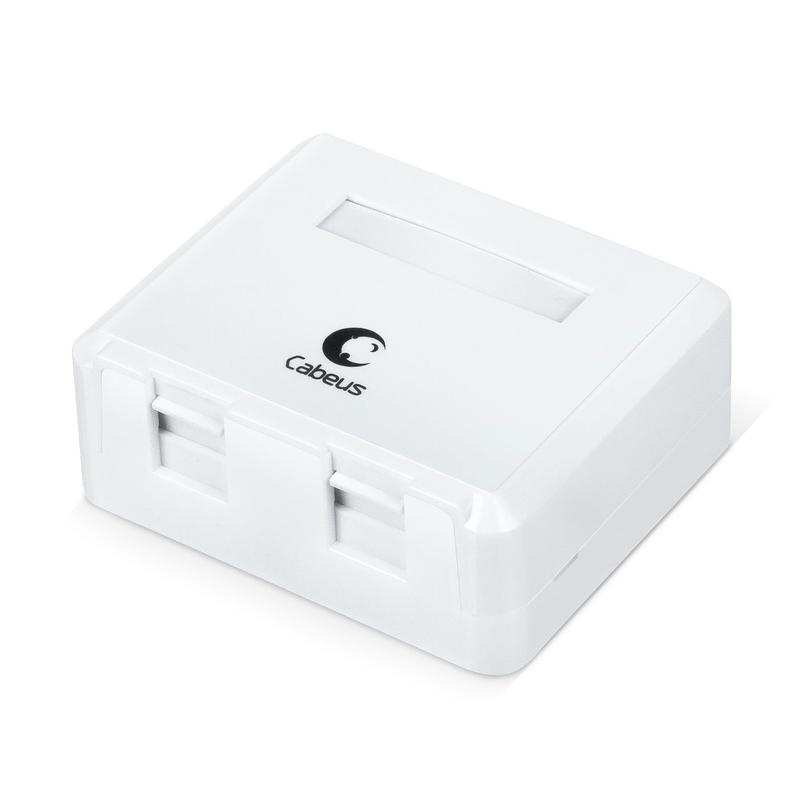 корпус внешней настенной розетки mb-2 на 2 keystone cabeus 7446c от BTSprom.by