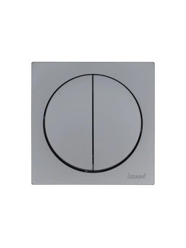  Выключатель 2-кл. СП OSEN 10А IP20 механизм сер. матов. LEZARD 743-7488-101 фото в каталоге от BTSprom.by