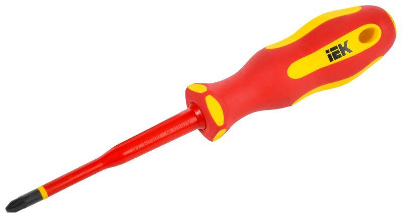 отвертка диэлектрическая slim pz2х100 т2 arma2l 5 iek a2l5-sc31-t2-pz-20-100 от BTSprom.by