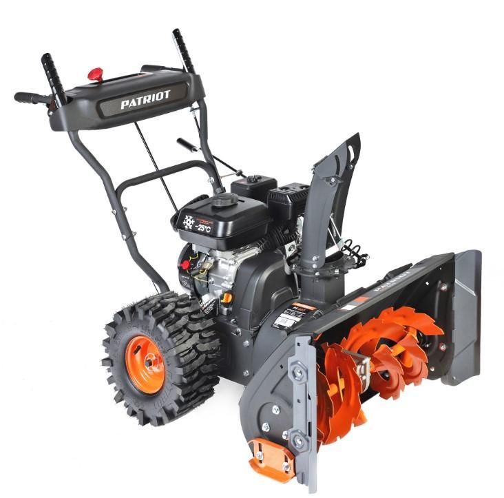 снегоуборщик ps 603 7.0 л.с. стартер ручной ковш 66см колеса winter extreme 14х5.50-6 patriot 426108603 от BTSprom.by