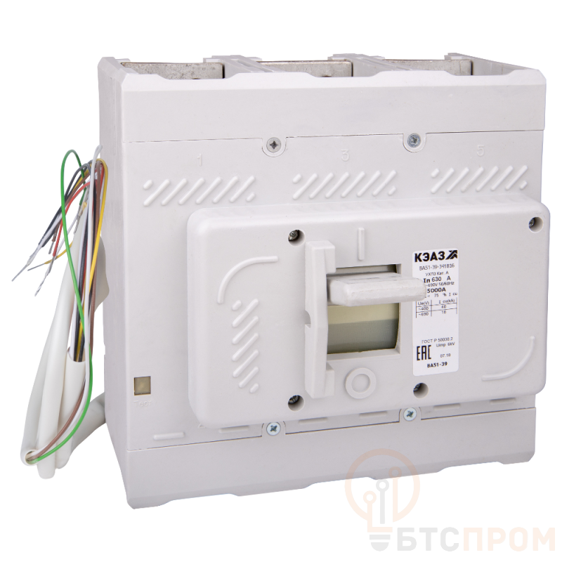 Выключатель автоматический 250А 2500Im ВА51-39-344716 УХЛ3 690В AC НР=400В AC КЭАЗ 294228 фото в каталоге от BTSprom.by  Выключатель автоматический 250А 2500Im ВА51-39-344716 УХЛ3 690В AC НР=400В AC КЭАЗ 294228 фото в каталоге от BTSprom.by