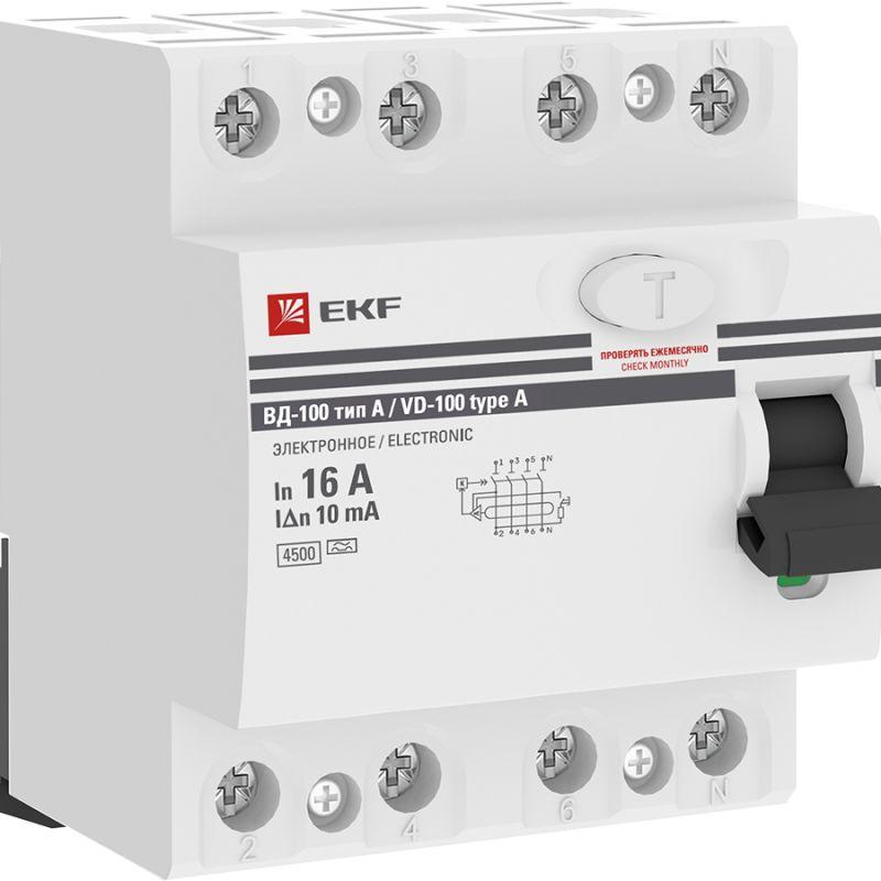выключатель дифференциального тока (узо) 4п 16а 10ма тип а вд-100 (электромех.) proxima ekf elcb-4-16-10-em-a-pro от BTSprom.by выключатель дифференциального тока (узо) 4п 16а 10ма тип а вд-100 (электромех.) proxima ekf elcb-4-16-10-em-a-pro от BTSprom.by