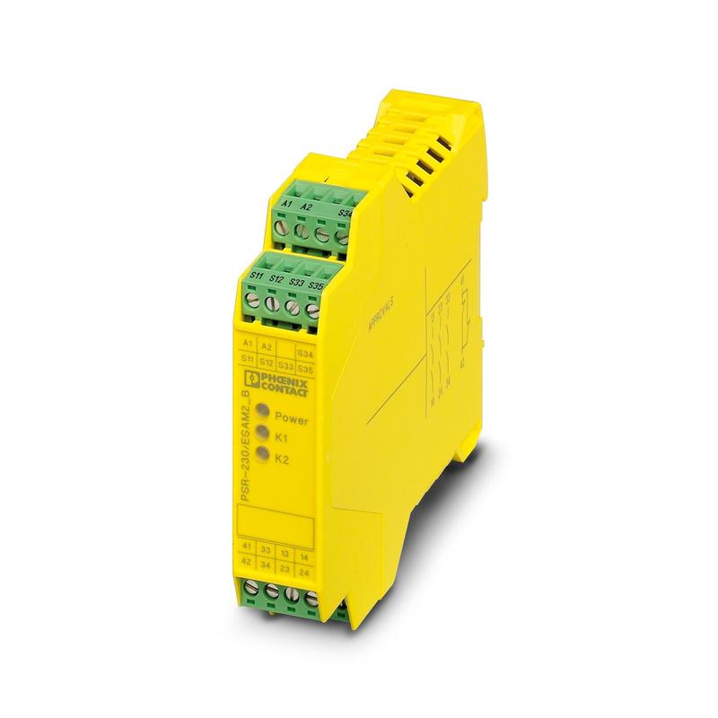 реле безопасности psr-scp-230ac/esam2/3x1/1x2/b phoenix contact 2901430 от BTSprom.by
