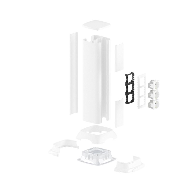  Мини-колонна для эл. установ. 0.5м бел. DKC 19552 фото в каталоге от BTSprom.by