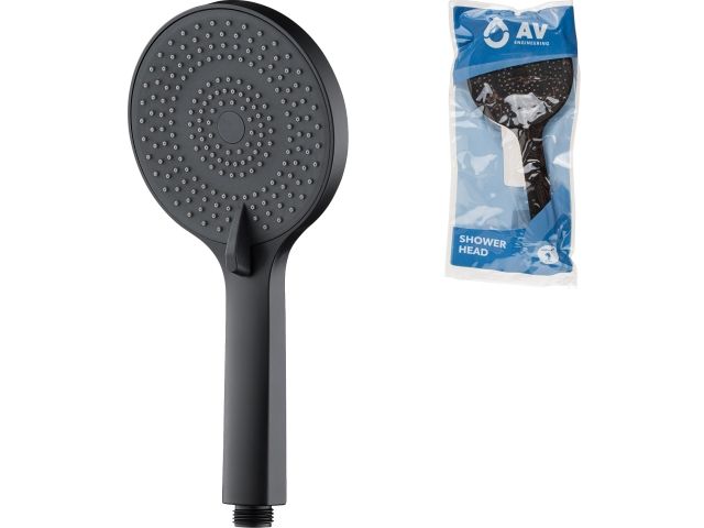 душевая лейка, 3-функц. черн., av engineering avsss-075 от BTSprom.by