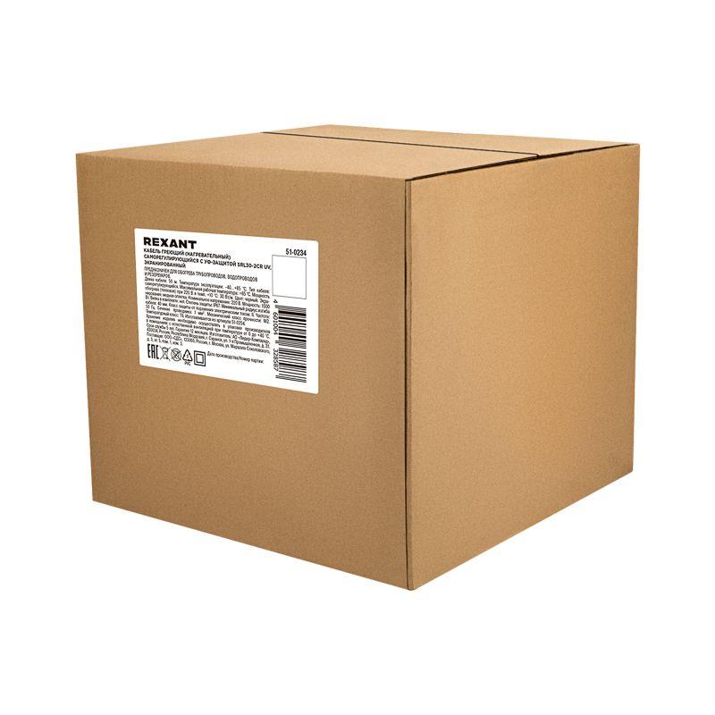  Кабель греющий саморег. для труб водостоков крыш 30КНС-2ЛП-65/85 UV неэкранированный 30Вт/м 200м PROCONNECT 51-0254-4 фото в каталоге от BTSprom.by