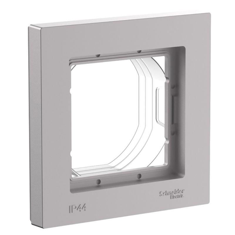 рамка 1-м atlasdesign aqua ip44 алюм. se atn440301 от BTSprom.by