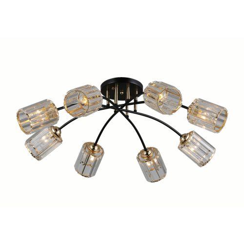 люстра emanuelle 9101-308 8хе27 60вт модерн rivoli б0053403 от BTSprom.by