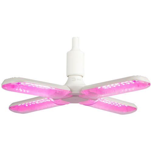 Лампа светодиодная FITO-36W-RB-E27-FOLD 36Вт Е27 4-лепестковая для растений красн./син. спектр Эра Б0053289 фото в каталоге от BTSprom.by