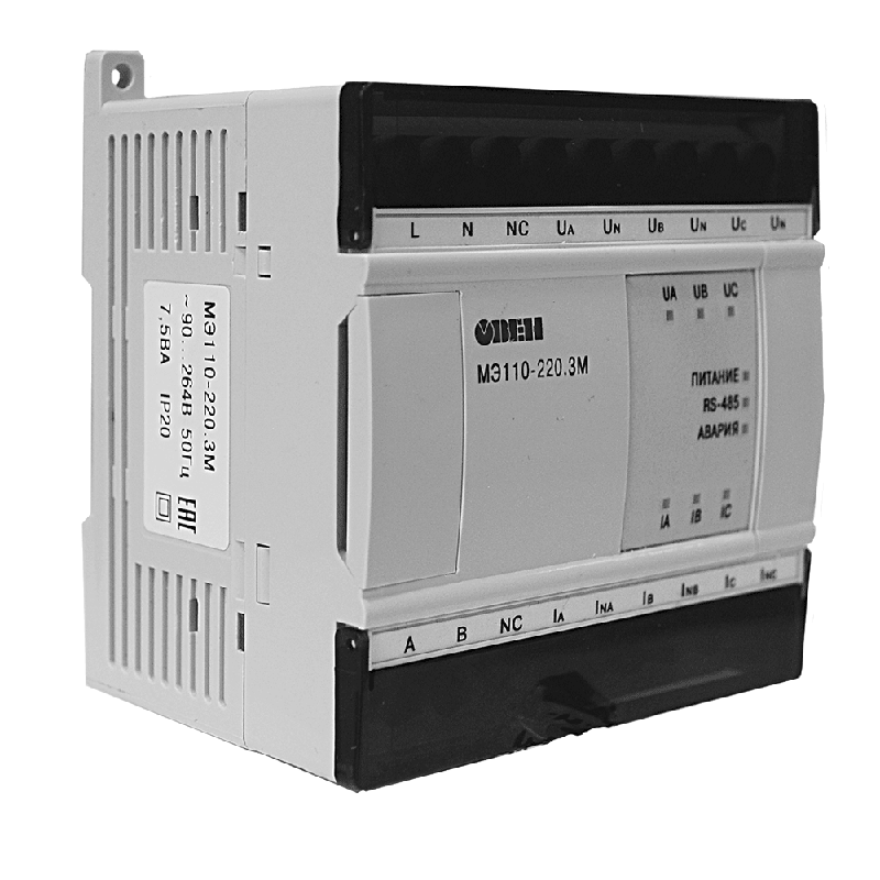 модуль электроизмерительный мэ110-220.3м овен 63600 от BTSprom.by