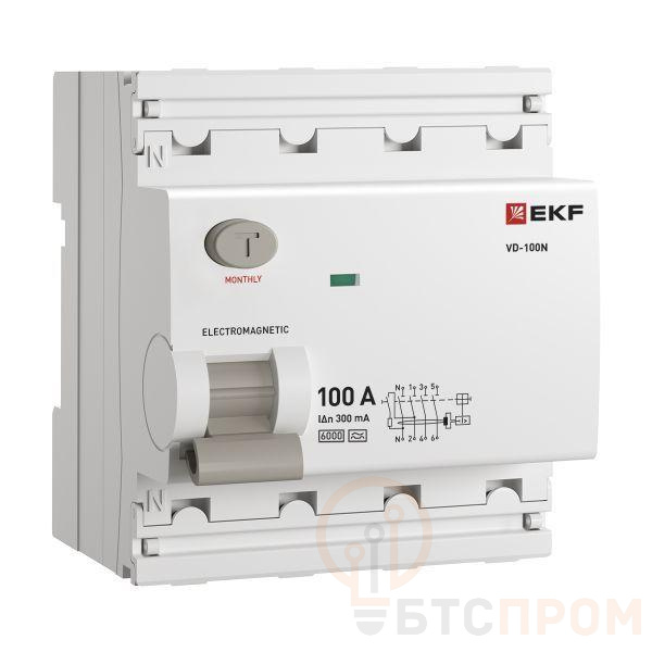 Выключатель дифференциального тока 4п 100А 300мА тип A 6кА ВД-100N электромех. PROxima EKF E1046MA100300 фото в каталоге от BTSprom.by  Выключатель дифференциального тока 4п 100А 300мА тип A 6кА ВД-100N электромех. PROxima EKF E1046MA100300 фото в каталоге от BTSprom.by